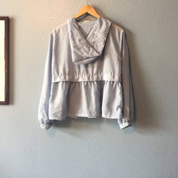 SOLDPeriwinkle Lightweight Windbreaker - Picture 3 of 7